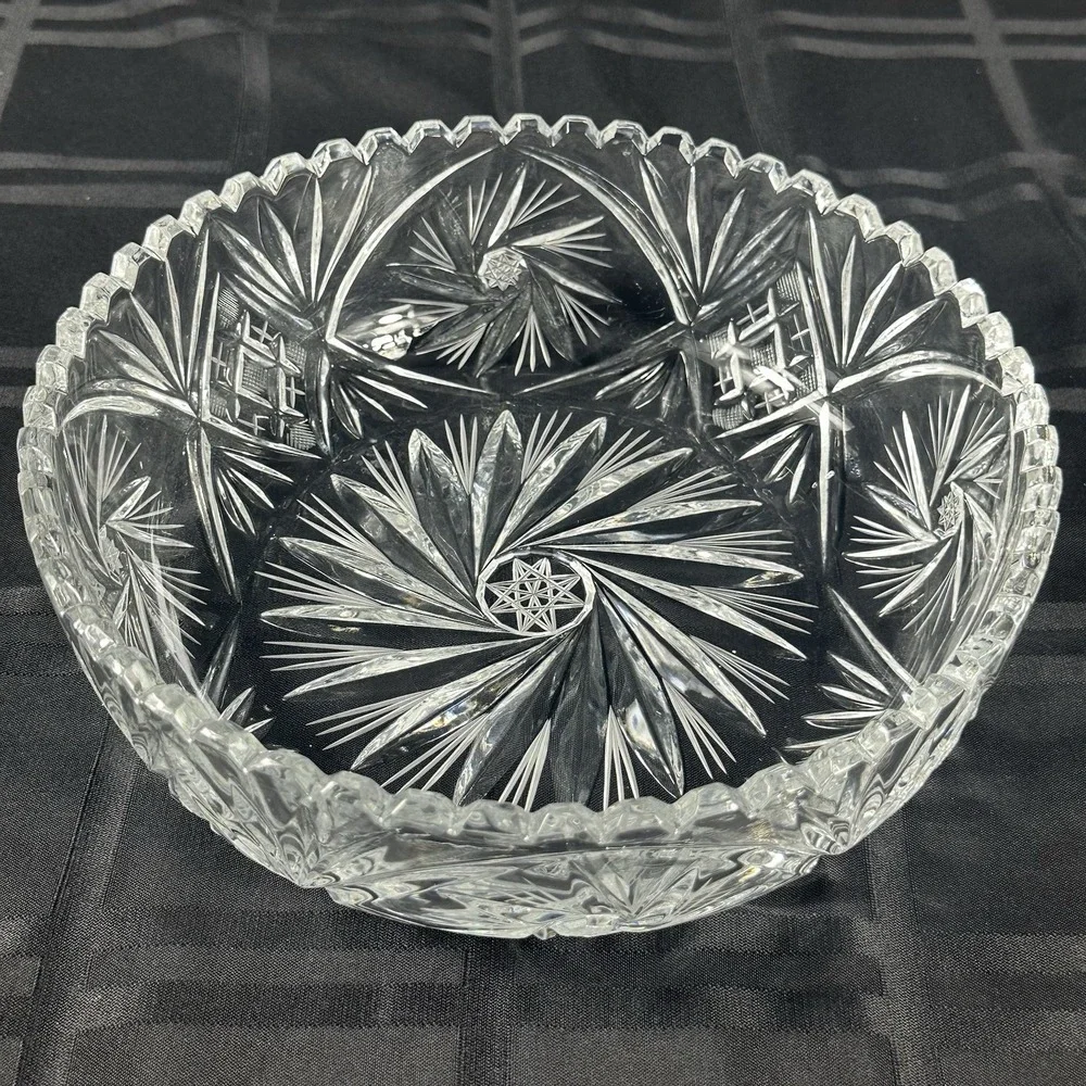 ABP‎ Cut Crystal Bowl 9.5